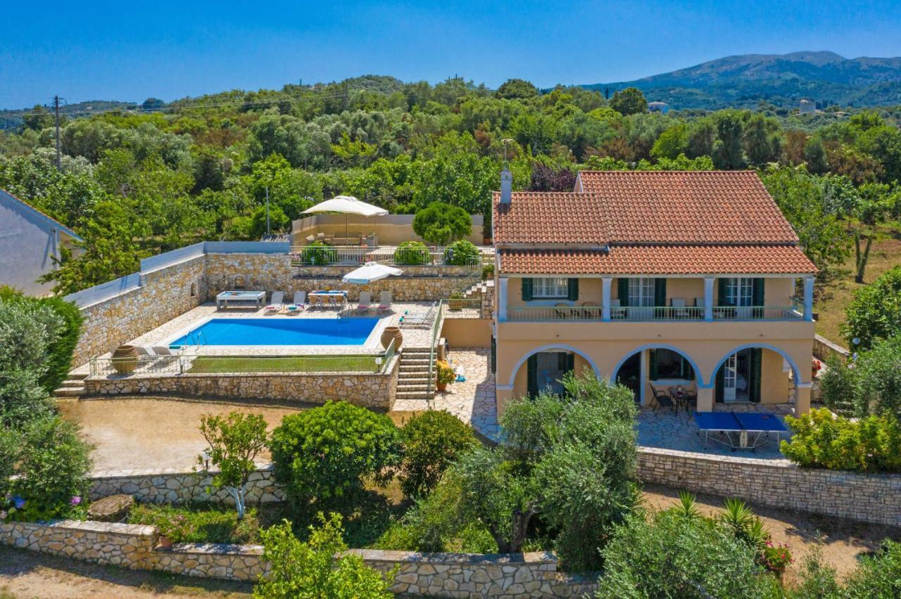 Villa Ftelias By Villa Plus Agios Stefanos  Exterior foto